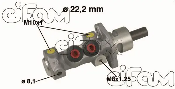 Handler.Part Brake master cylinder CIFAM 202489 1