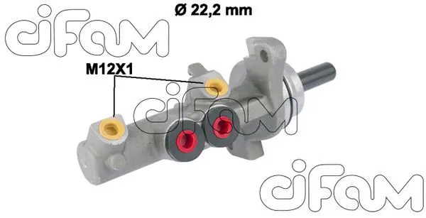 Handler.Part Brake master cylinder CIFAM 202833 1