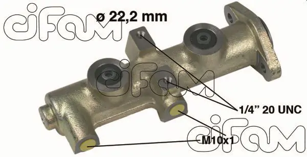 Handler.Part Brake master cylinder CIFAM 202132 1