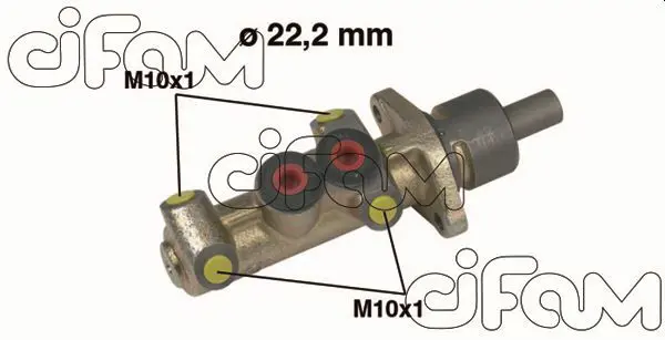 Handler.Part Brake master cylinder CIFAM 202243 1