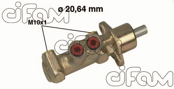 Handler.Part Brake master cylinder CIFAM 202480 1