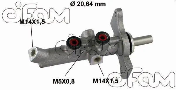 Handler.Part Brake master cylinder CIFAM 202806 1