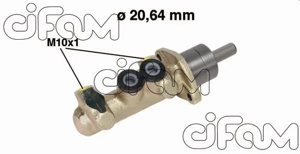 Handler.Part Brake master cylinder CIFAM 202340 1