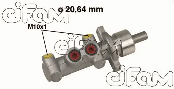 Handler.Part Brake master cylinder CIFAM 202396 1