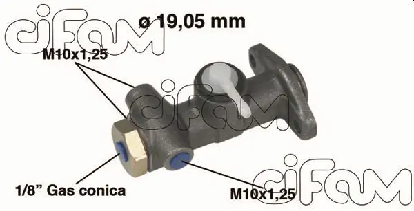 Handler.Part Brake master cylinder CIFAM 202001 1