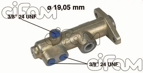 Handler.Part Brake master cylinder CIFAM 202034 1