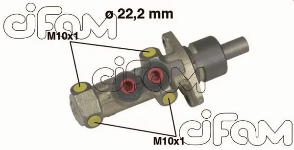 Handler.Part Brake master cylinder CIFAM 202206 1