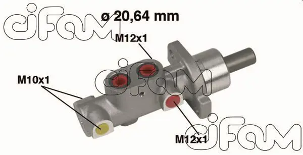 Handler.Part Brake master cylinder CIFAM 202296 1