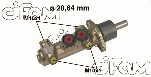 Handler.Part Brake master cylinder CIFAM 202300 1