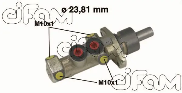 Handler.Part Brake master cylinder CIFAM 202299 1