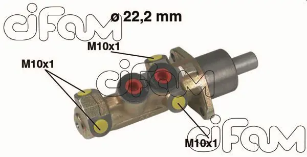 Handler.Part Brake master cylinder CIFAM 202387 1