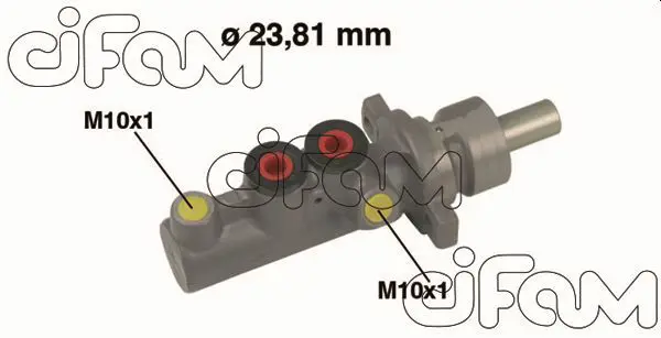 Handler.Part Brake master cylinder CIFAM 202544 1