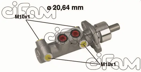 Handler.Part Brake master cylinder CIFAM 202289 1