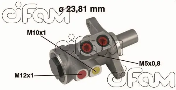 Handler.Part Brake master cylinder CIFAM 202448 1