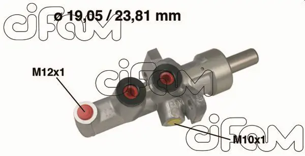 Handler.Part Brake master cylinder CIFAM 202619 1