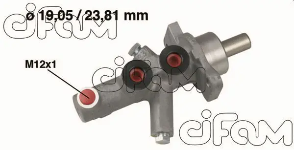 Handler.Part Brake master cylinder CIFAM 202622 1