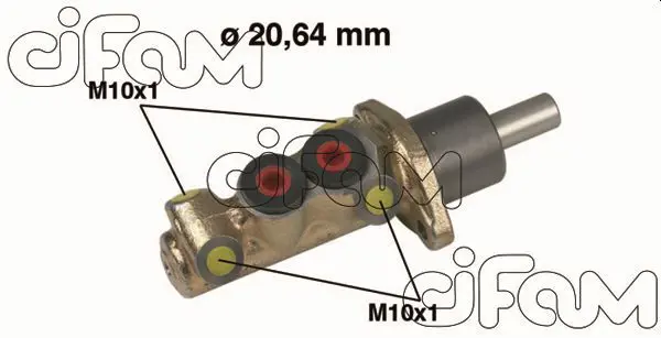 Handler.Part Brake master cylinder CIFAM 202193 1