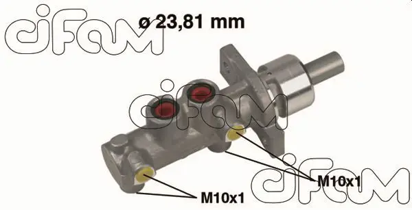 Handler.Part Brake master cylinder CIFAM 202377 1