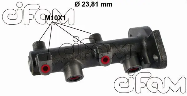 Handler.Part Brake master cylinder CIFAM 202862 1