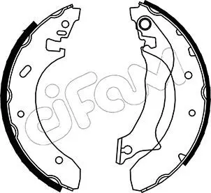 Handler.Part Brake shoe set CIFAM 153125 1