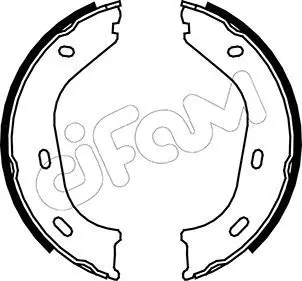 Handler.Part Brake shoe set, parking brake CIFAM 153232 1