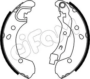 Handler.Part Brake shoe set CIFAM 153290 1