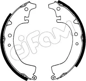 Handler.Part Brake shoe set CIFAM 153408 1