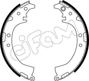 Handler.Part Brake shoe set CIFAM 153429 1