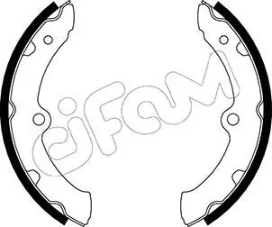 Handler.Part Brake shoe set CIFAM 153639 1