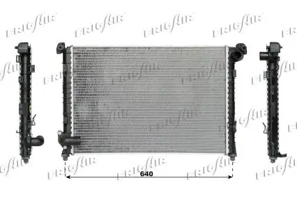 Handler.Part Radiator, engine cooling FRIGAIR 01023090 1