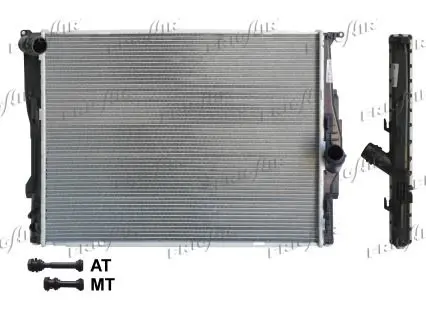 Handler.Part Radiator, engine cooling FRIGAIR 01023125 1