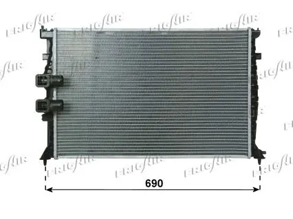 Handler.Part Radiator, engine cooling FRIGAIR 01033091 1