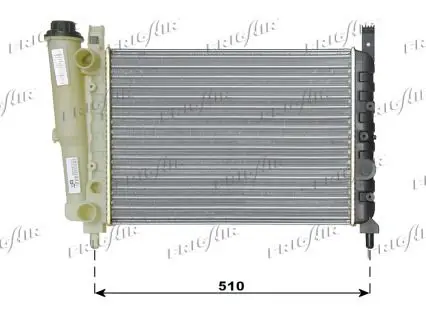 Handler.Part Radiator, engine cooling FRIGAIR 01043016 1