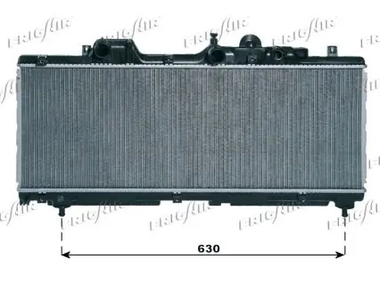 Handler.Part Radiator, engine cooling FRIGAIR 01043027 1