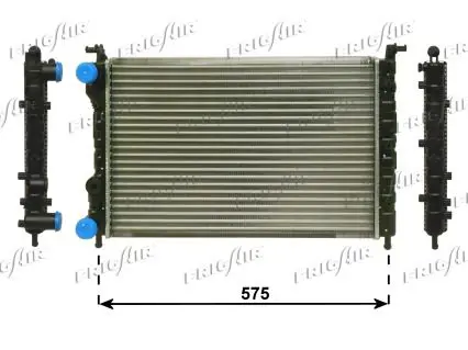 Handler.Part Radiator, engine cooling FRIGAIR 01043063 1