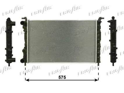 Handler.Part Radiator, engine cooling FRIGAIR 01043091 1