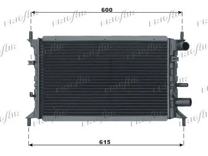 Handler.Part Radiator, engine cooling FRIGAIR 01053033 1