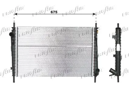 Handler.Part Radiator, engine cooling FRIGAIR 01053074 1