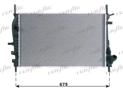 Handler.Part Radiator, engine cooling FRIGAIR 01053086 1