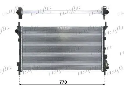 Handler.Part Radiator, engine cooling FRIGAIR 01053100 1