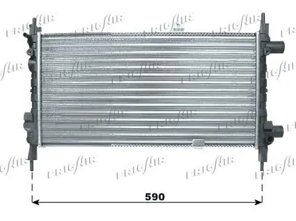 Handler.Part Radiator, engine cooling FRIGAIR 01073014 1