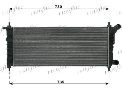 Handler.Part Radiator, engine cooling FRIGAIR 01073064 1