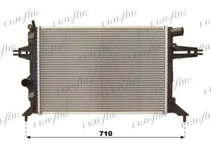 Handler.Part Radiator, engine cooling FRIGAIR 01073078 1