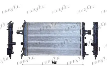 Handler.Part Radiator, engine cooling FRIGAIR 01073087 1