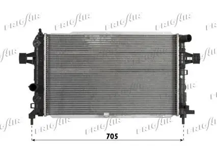 Handler.Part Radiator, engine cooling FRIGAIR 01073091 1