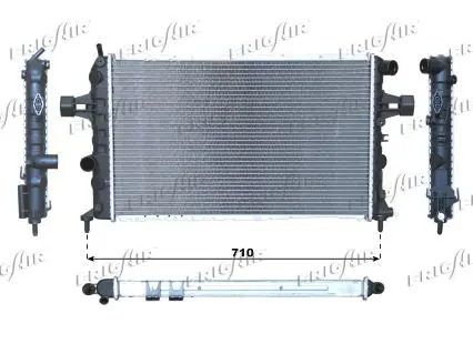 Handler.Part Radiator, engine cooling FRIGAIR 01073103 1