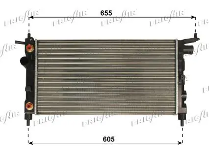 Handler.Part Radiator, engine cooling FRIGAIR 01073134 1