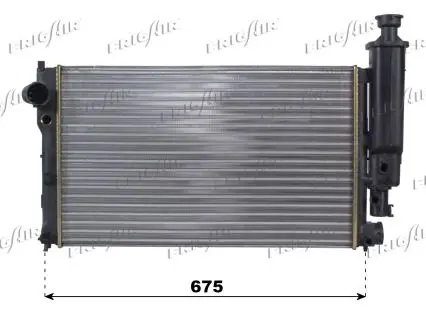 Handler.Part Radiator, engine cooling FRIGAIR 01083061 1