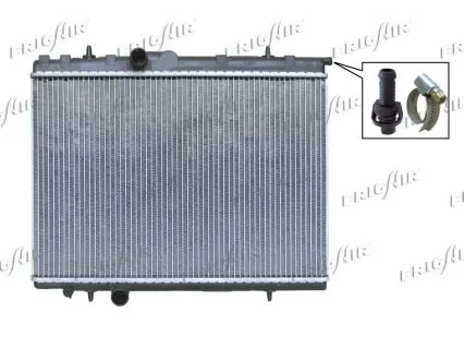 Handler.Part Radiator, engine cooling FRIGAIR 01083071 1