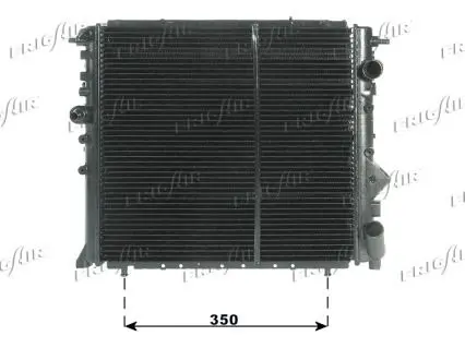 Handler.Part Radiator, engine cooling FRIGAIR 01093018 1